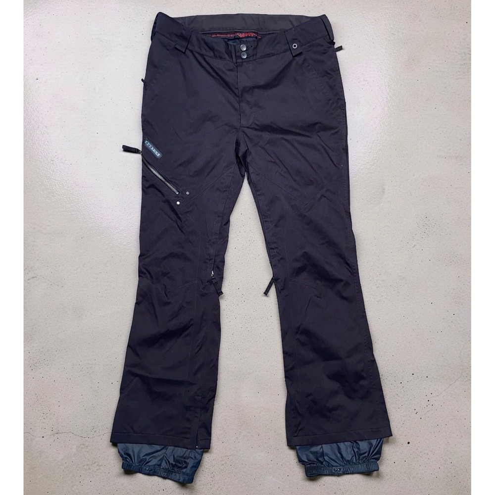 Burton DRYRIDE Men's Snow Pants Size L Black Ski Snowboard Waterproof